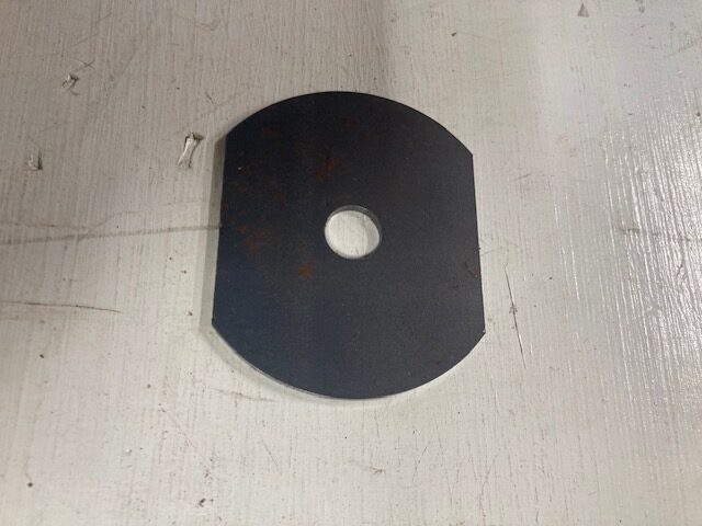 MK3 75mm tine buffer spacer shim for Keenan feeders M12 type - 2006 onwards