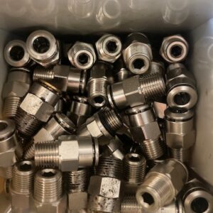 Grease pipe fitting - 1/8 BSP straight